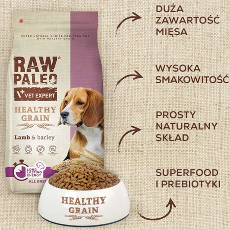 Vet Expert RAW PALEO HG Lamb Barley Adult 10kg