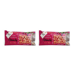 Zestaw: 2x Baton Grunchy orkiszowy z żurawiną 65 g