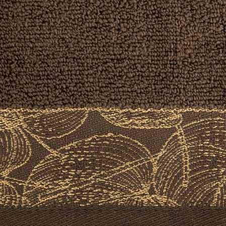 Ręcznik Agis (06), 50 x 90 cm, Brązowy