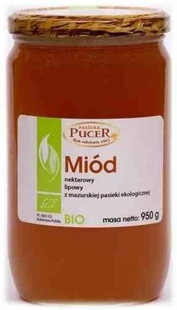 Pucer − Miód lipowy BIO − 950 g