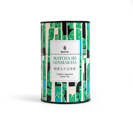 HERBATA ZIELONA MATCHA IRI GENMAICHA JAPOŃSKA BIO 60 g - MOYA MATCHA