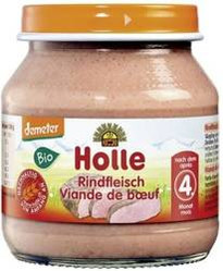 Holle Danie dla niemowląt wołowina BIO 125 g