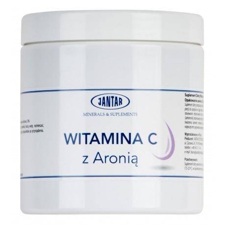 WITAMINA C Z ARONIĄ W PROSZKU 500 g - JANTAR