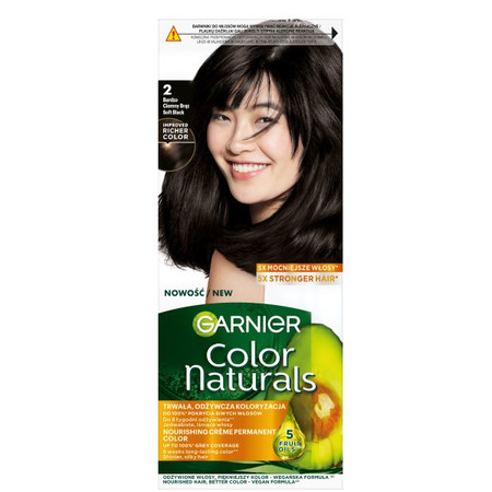 Color Naturals Creme krem koloryzujący do włosów 2.0 Bardzo Ciemny Brąz