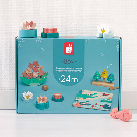 Janod Zestaw zabawek edukacyjnych Box 24 m-cy