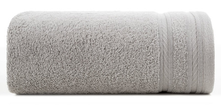 Ręcznik z ozdobną bordiurą w pasy szerokość: 70 cm, długość: 140 cm, kolor: kremowy