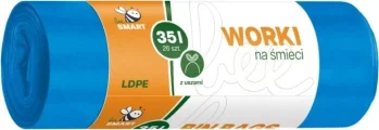 Paclan Bee Smart Worki na śmieci z uszami 35L 26 sztuk