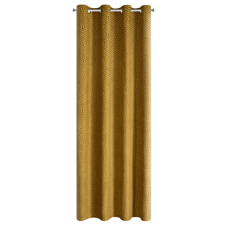 ZASŁONA GOTOWA INGA 140 X 250 CM ZŁOTY