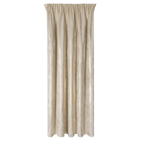 ZASŁONA GOTOWA RENIA NA TAŚMIE 140 X 270 CM JASNOBEŻOWY