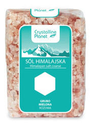 SÓL HIMALAJSKA RÓŻOWA GRUBO MIELONA 600 g - CRYSTALLINE PLANET