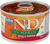 FARMINA ND DOG PUMPKIN Quail Przepiórka Dynia 140g