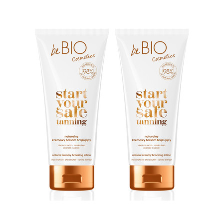 Zestaw: 2x beBIO balsam brązujący 200ml