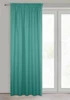 ZASŁONA GOTOWA D91 PARISA NA TAŚMIE 140 X 270 CM TURKUSOWY