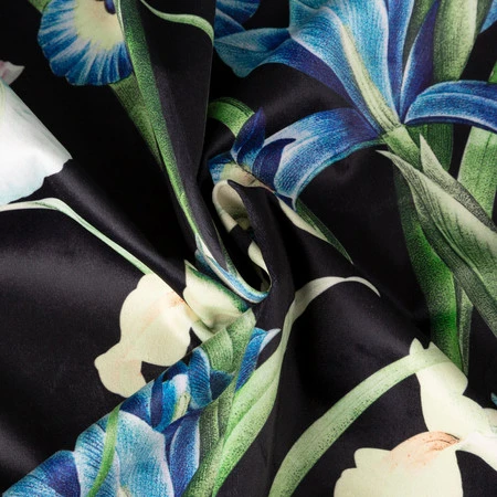 ZASŁONA GOTOWA MAJA 140 X 250 CM CZARNY