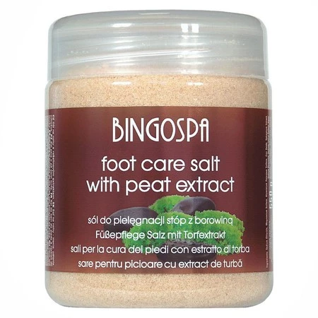 Bingospa − Sól do zimnych stóp z borowiną − 550 g