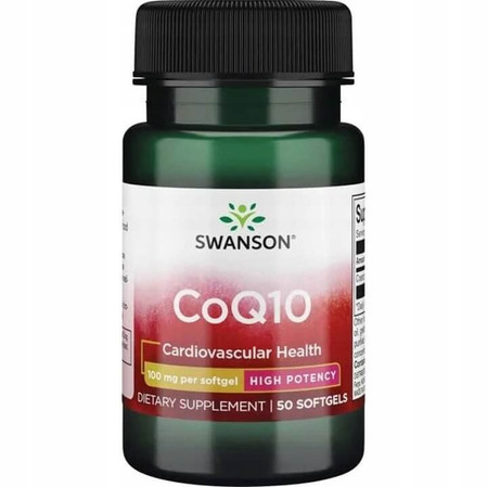 Swanson Koenzym Q10 100 Mg 50 K