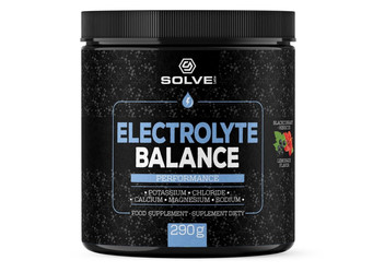 SolveLabs Electrolyte Balance Elektrolity 290g smak czarna porzeczka