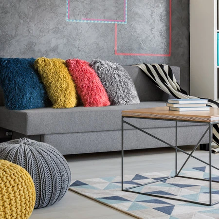 POSZEWKA CELIA 40 X 40 CM POMARAŃCZOWY