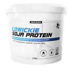 Megabol Łowickie Soja Protein odżywka białkowa 2,1 kg smak banan