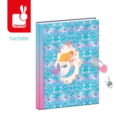 Janod Zestaw kreatywny Sekretny notes Magic Ocean 7+