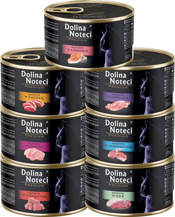 DOLINA NOTECI PREMIUM Kot Łosoś 185g