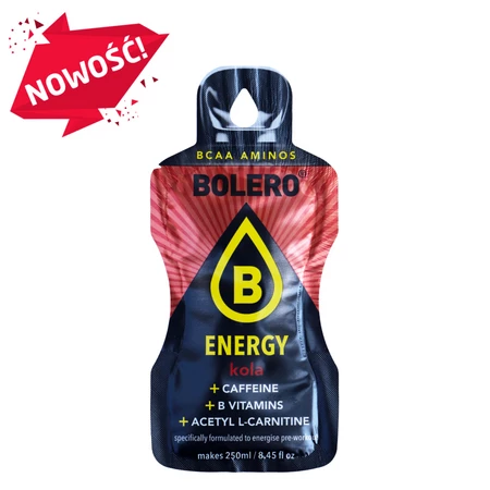 Bolero Energy Kola 7g napój w proszku ze stewią