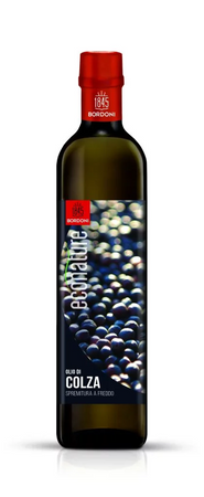 BORDONI OLEJ RZEPAKOWY (Z PRAŻONYCH NASION) TŁOCZONY NA ZIMNO BIO 500 ml