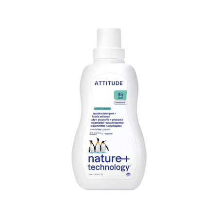 Attitude NATURE+, Płyn do prania i płukania tkanin 2w1, Górska Świeżość, 1040 ml