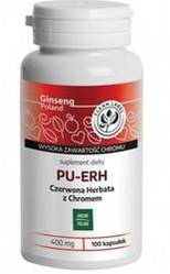 Ginseng Poland − Pu-Erh czerwona herbata z chromem − 100 kaps.