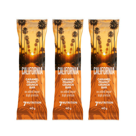 Zestaw: 3x 7Nutrition California Bar 40g Baton Proteinowy