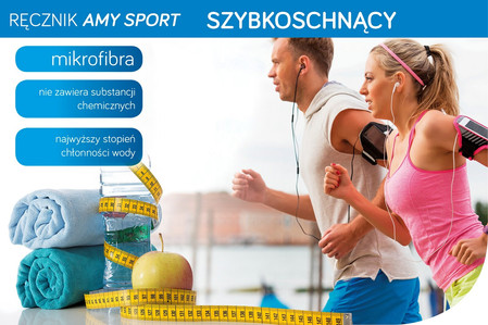 Ręcznik Amy (05) 70 x 140 cm, Zielony