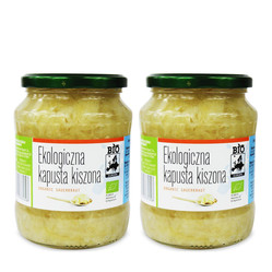 Zestaw: 2x KAPUSTA KISZONA BIO 680 g (410 g) - BIO PLANET