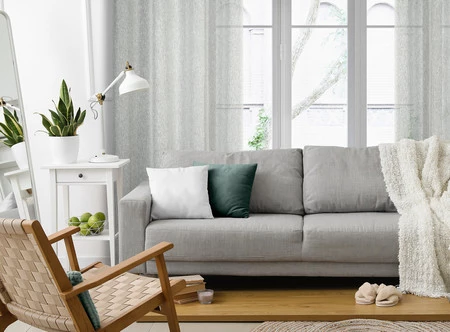 ZASŁONA GOTOWA KENDAL 140 X 250 CM POPIELATY