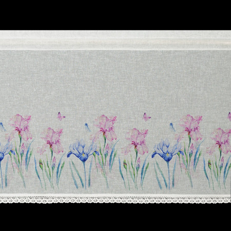 Firana gotowa Dolorez na Taśmie 150 x 60 cm, Biały