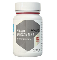 HEPATICA Żelazo endosomalne 100 kaps.