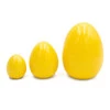 Ozdoba Wielkanocna, Figurka ceramiczna, kolor żółty, rozmiar 6 x 7 x 6 cm