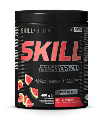 Skill Nutrition Skill Pre-Workout przedtreningówka 400 g smak arbuz
