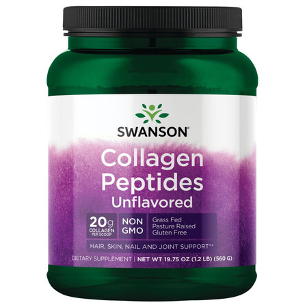 SWANSON Collagen Peptides Peptydy Kolagenowe 560g smak naturalny