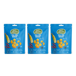 Zestaw: 3x Super Munchies  Chipsy Bananowe Peri Peri 30g