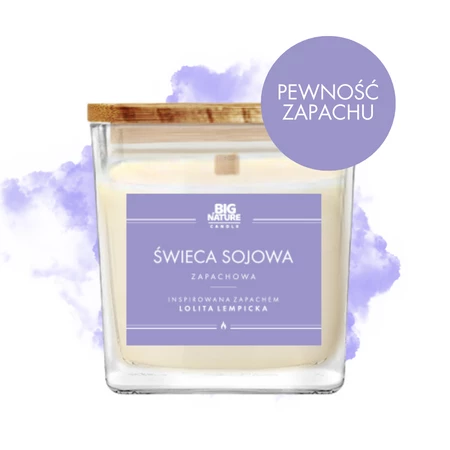 Świeca sojowa zap. insp. LOLITA LEMPICKA 450g