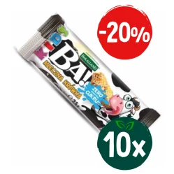 Zestaw: 10x Bakalland BA! Baton zbożowy KIDS! Krówka 25g baton dla dzieci
