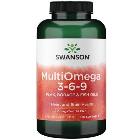Swanson Multiomega 3-6-9 400 Mg 120 kaps.