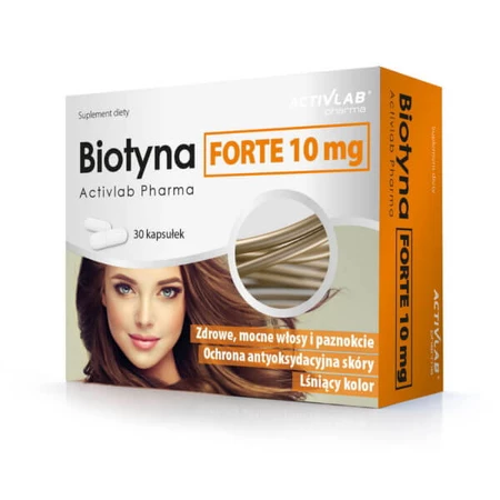 Biotyna Forte 10mg Activlab Pharma 30 tabl.