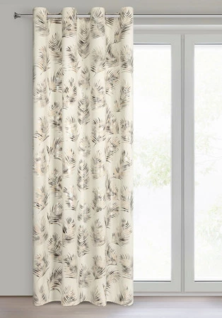 ZASŁONA GOTOWA GLORIA2 140 X 250 CM KREMOWY