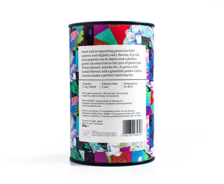 MOYA MATCHA HERBATA ZIELONA SENCHA BIO 60g