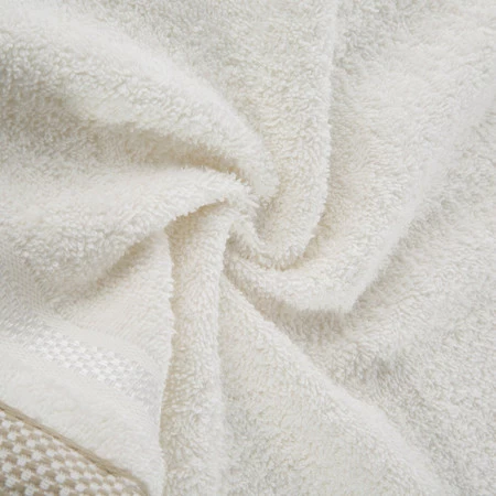 Ręcznik Abbie (02), 30 x 50 cm, Kremowy