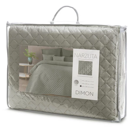 NARZUTA DIMON 200 X 220 CM SREBRNY
