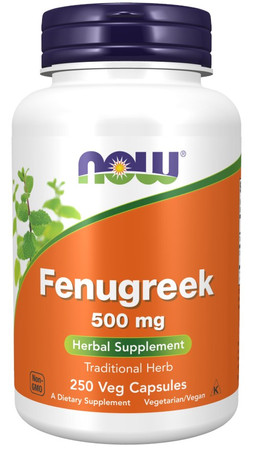  Fenugreek - Kozieradka 500 mg (250 kaps.)