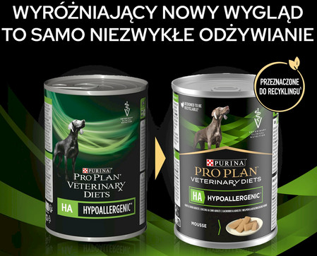 PURINA PVD HA Hypoallergenic Canine Mus 400g