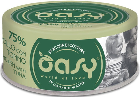 OASY Cat More Love Chicken Tuna Kurczak Tuńczyk 70g
